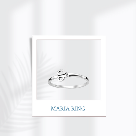 Sterling Silver Maria Tijeras Ring
