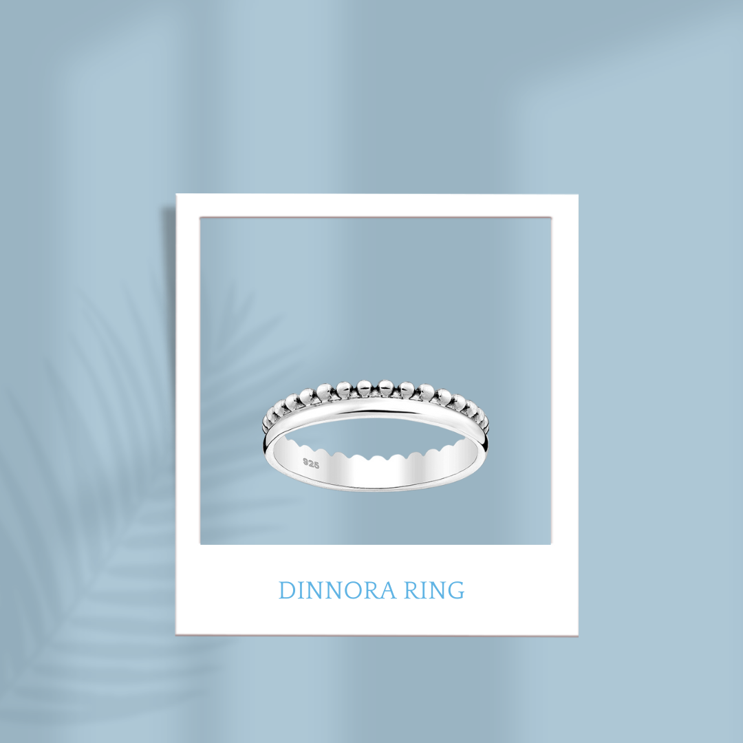 Sterling Silver Dinnora Ring