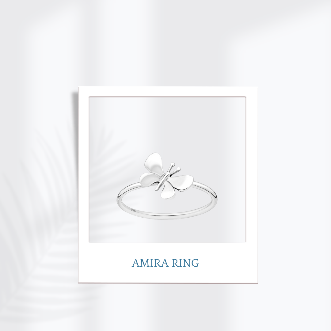 Sterling Silver Amira Ring