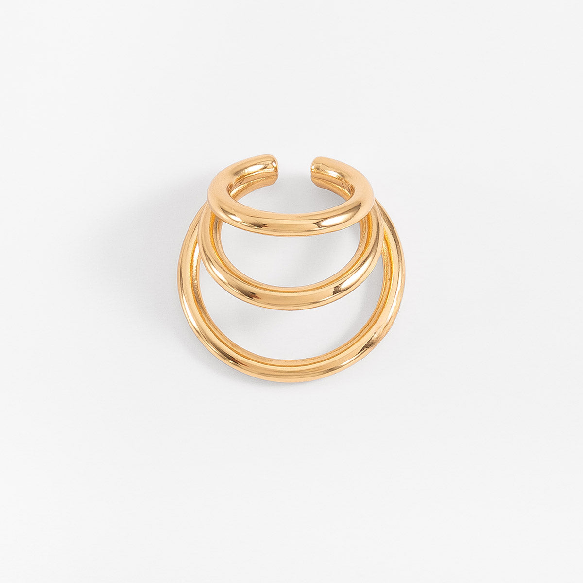 Ear Cuff Trio Golden