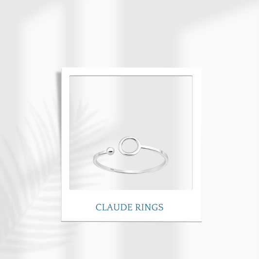 Sterling Silver Claude Midi Ring