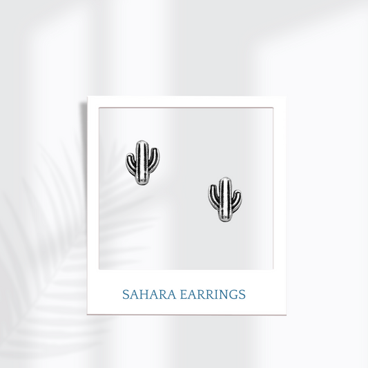 Sterling Silver Sahara Earrings
