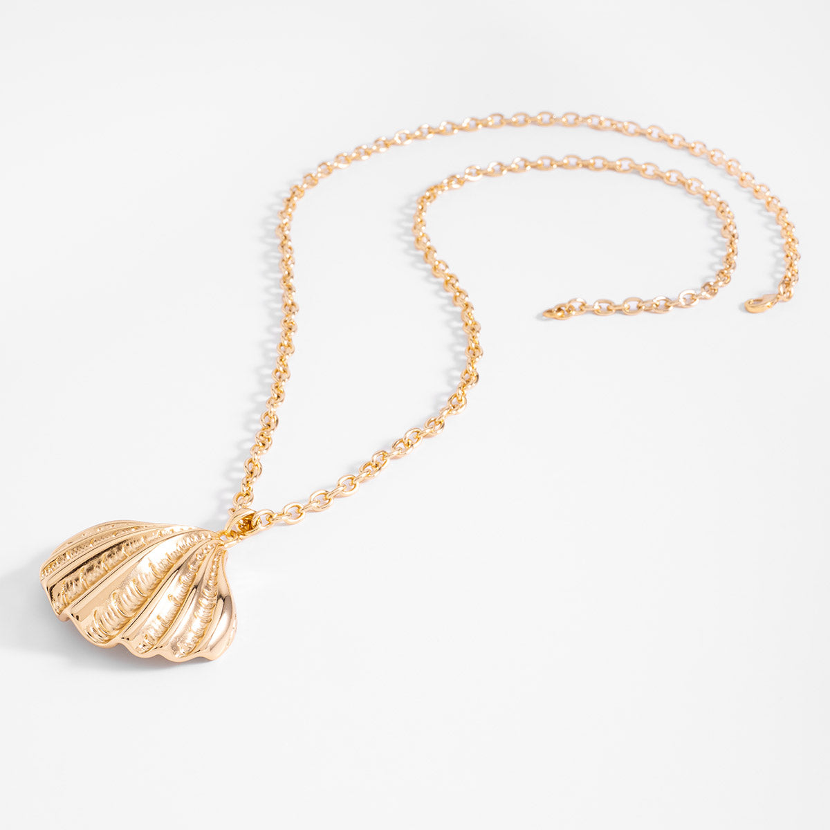 Golden Sunrise Shell Necklace