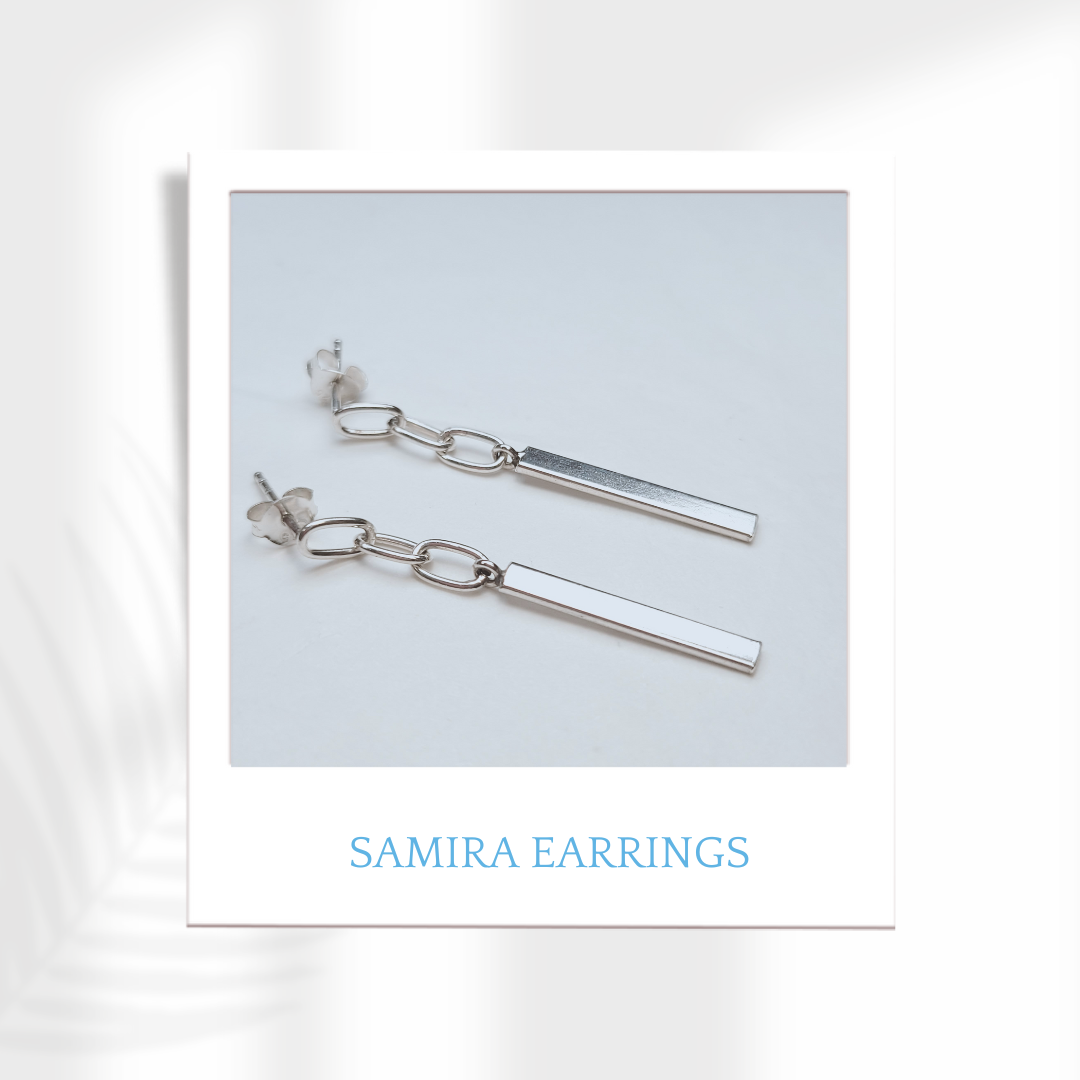 Sterling Silver Samira Earrings