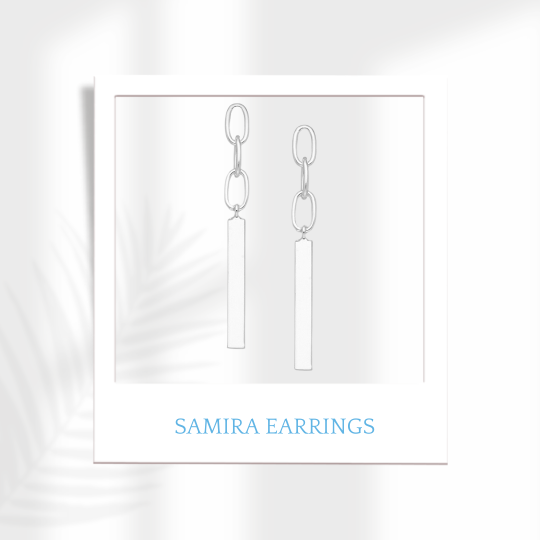 Sterling Silver Samira Earrings