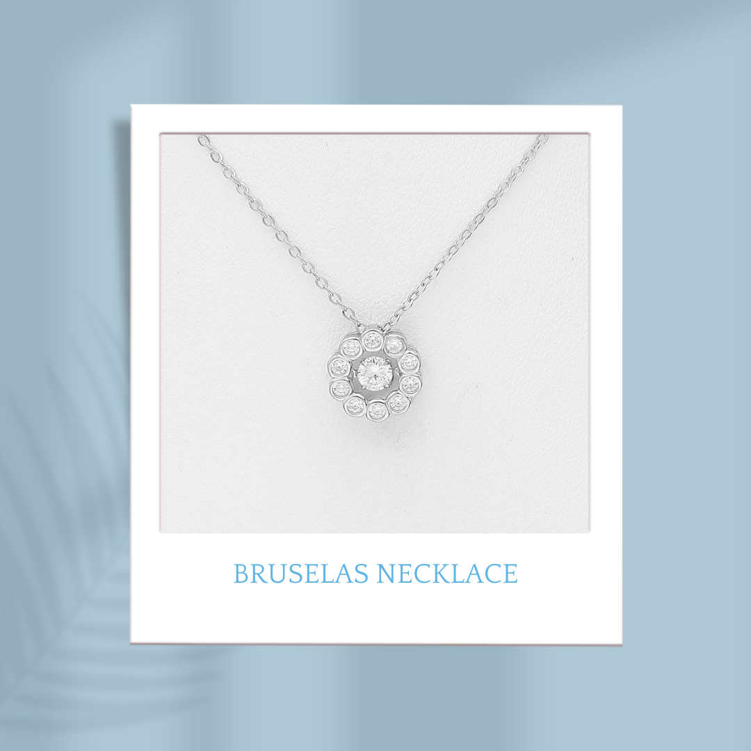 Sterling Silver Bruselas Necklace