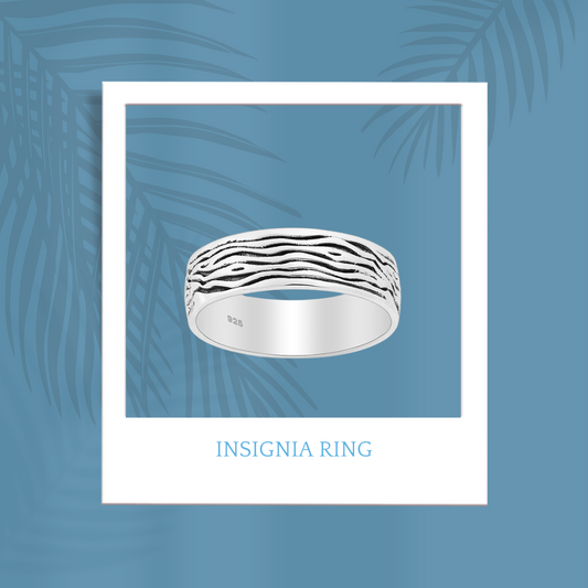 Sterling Silver Insignia Ring