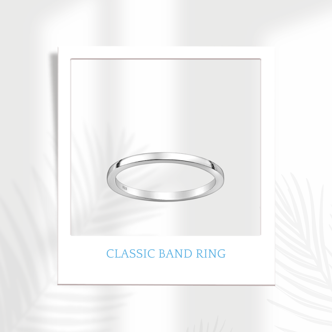 Sterling Silver Classic Band Ring