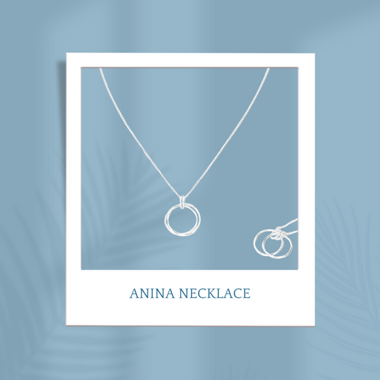 Sterling Silver Anina Necklace