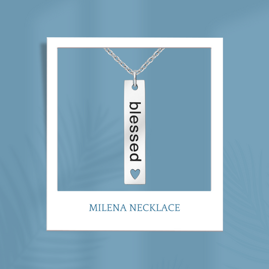 Sterling Silver Milena Necklace