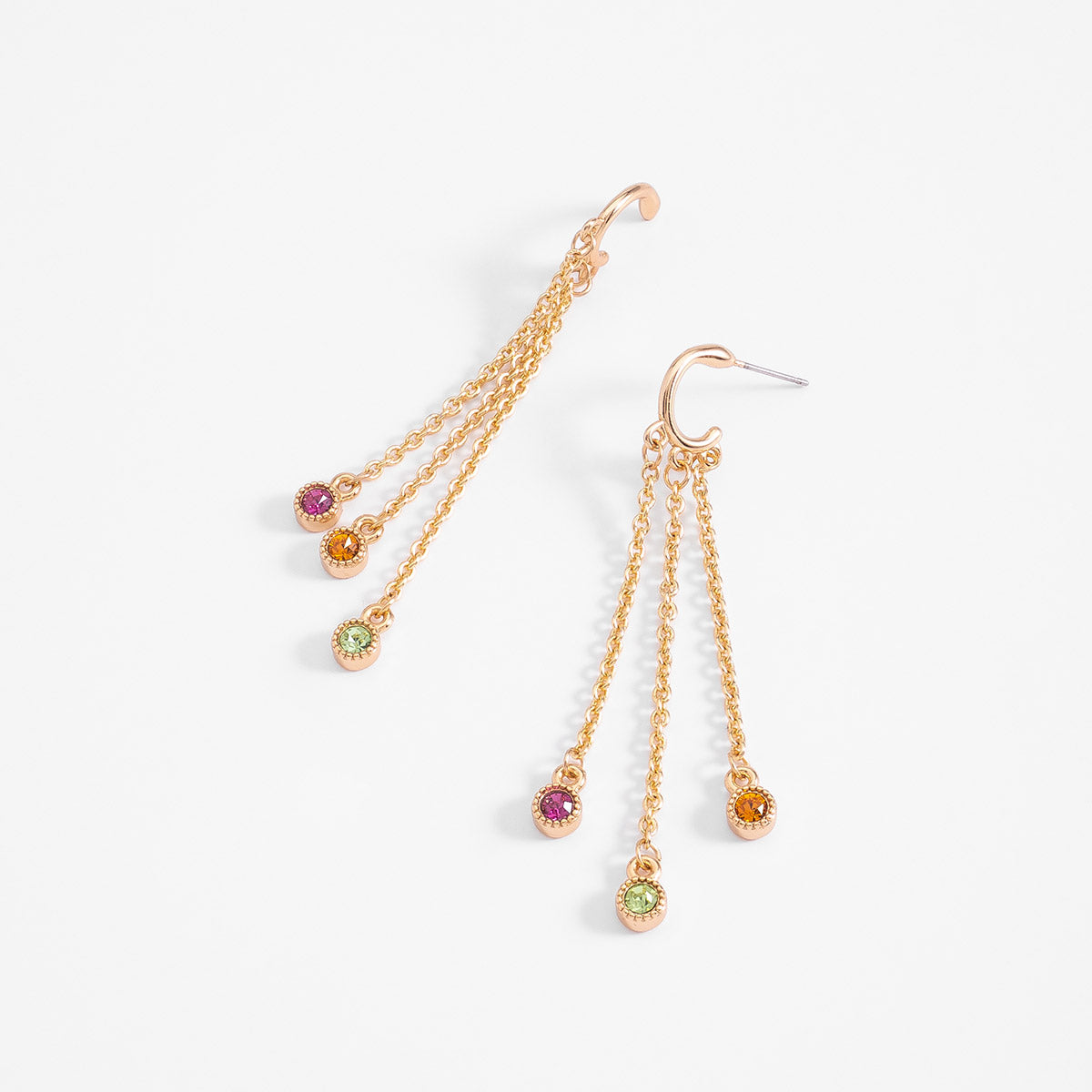 Aurora Borealis Golden Earrings