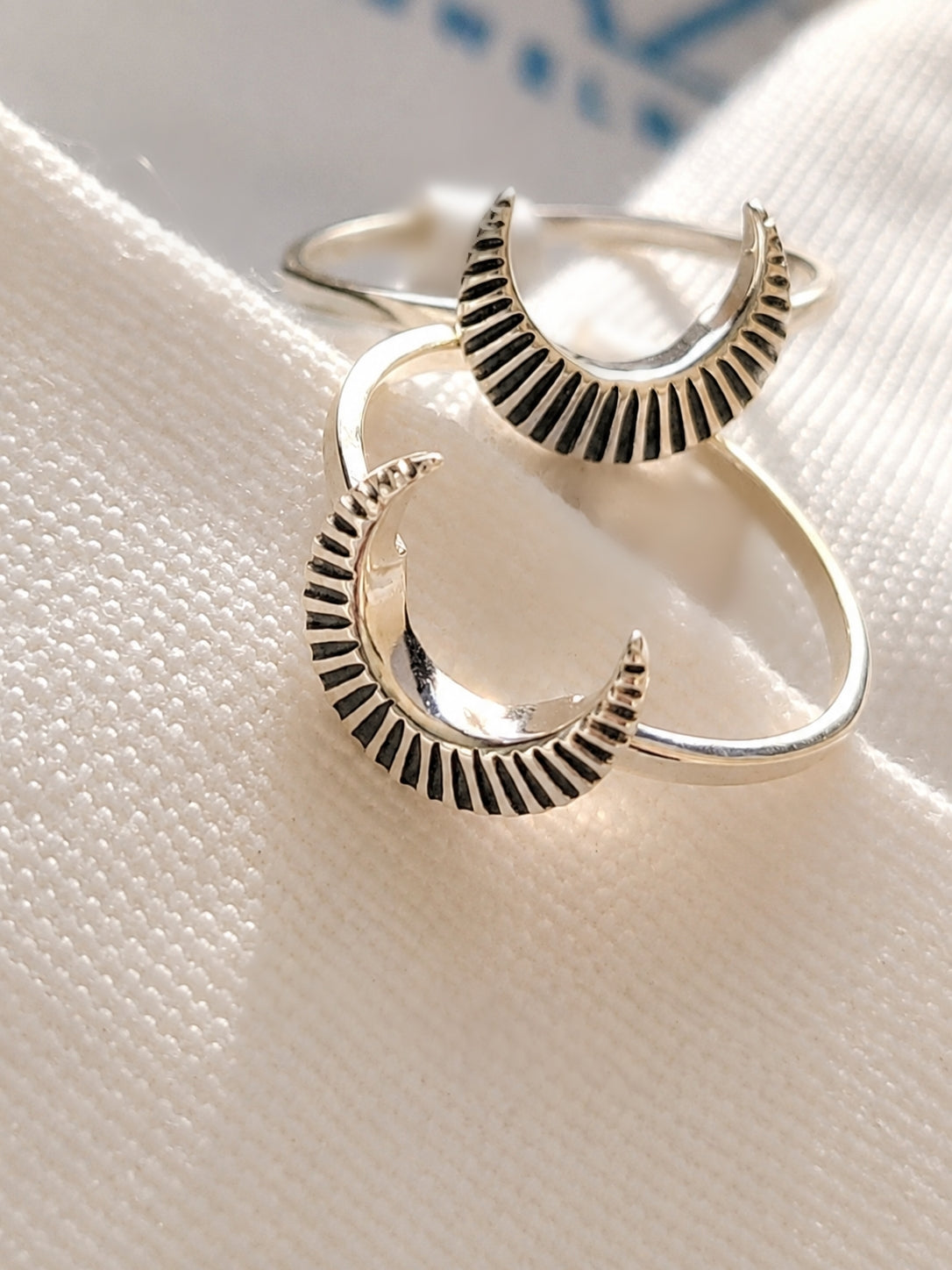Sterling Silver Luna Radiante Ring