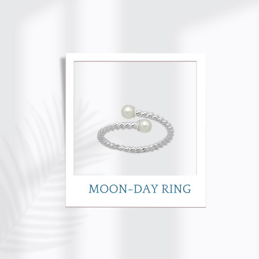 Sterling Silver Moonday Ring