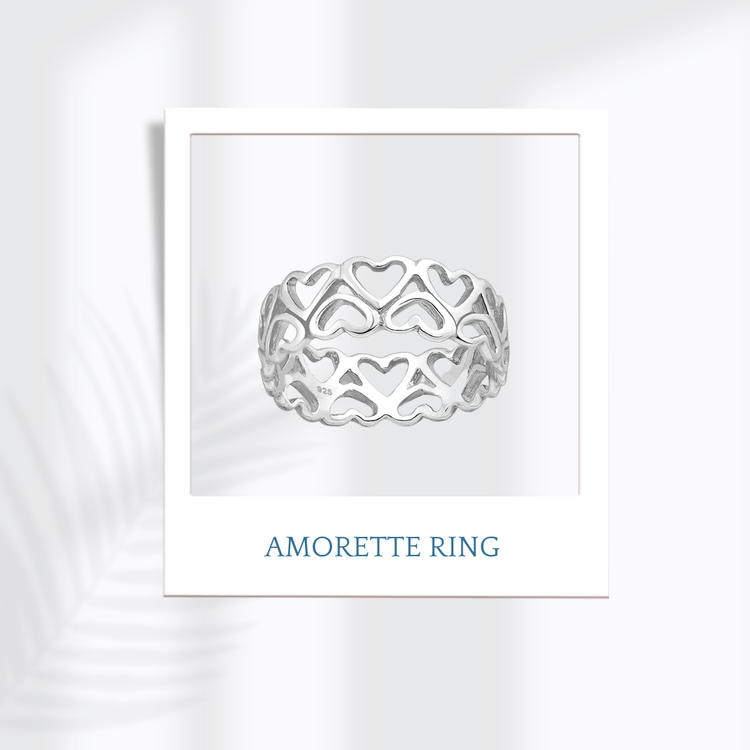 Sterling Silver Amorette Ring