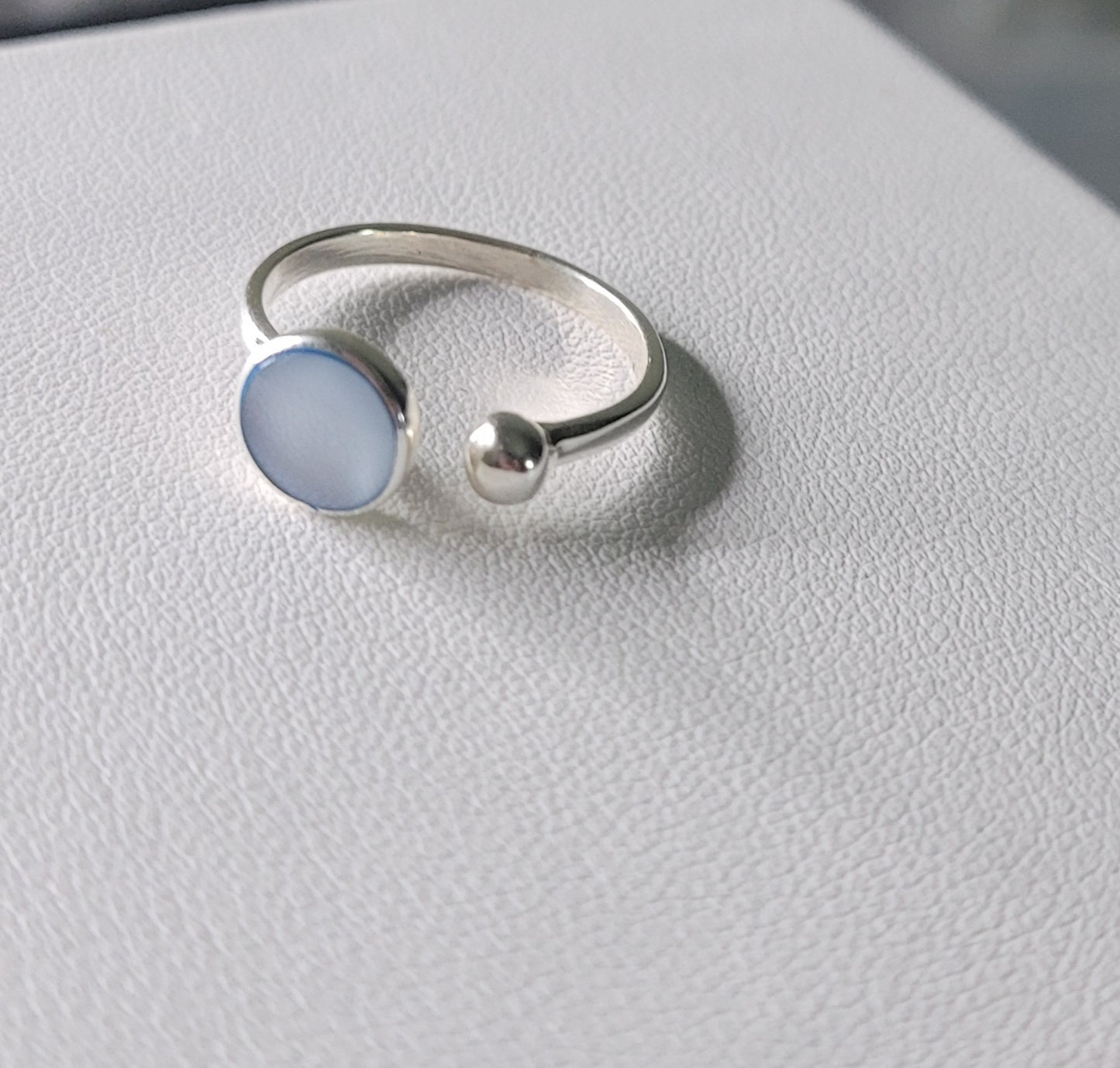 Perlada Azul Ring