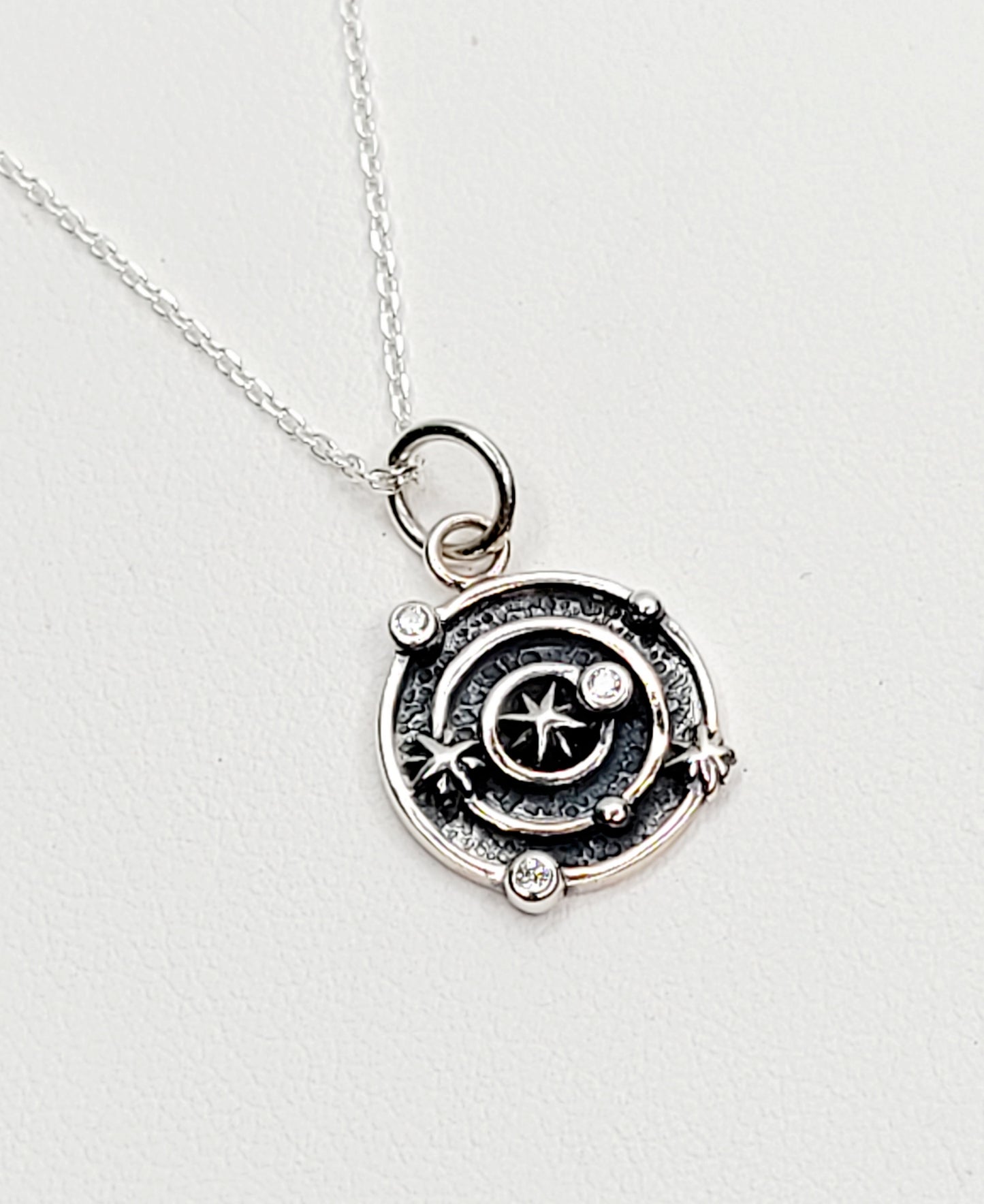Sterling Silver Powerful  Necklace