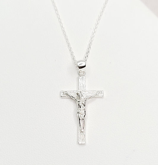 Sterling Silver Jesucrist Necklace