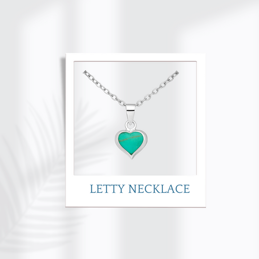 Sterling Silver Letty Necklace