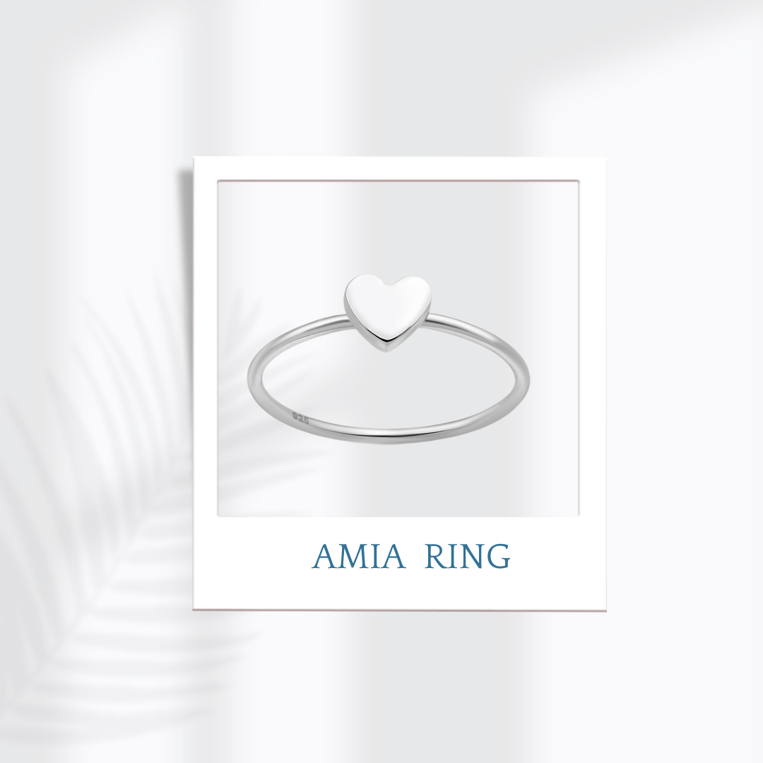 Sterling Silver Amia Ring