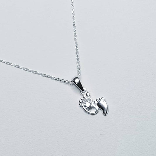 Baby Feet Necklace