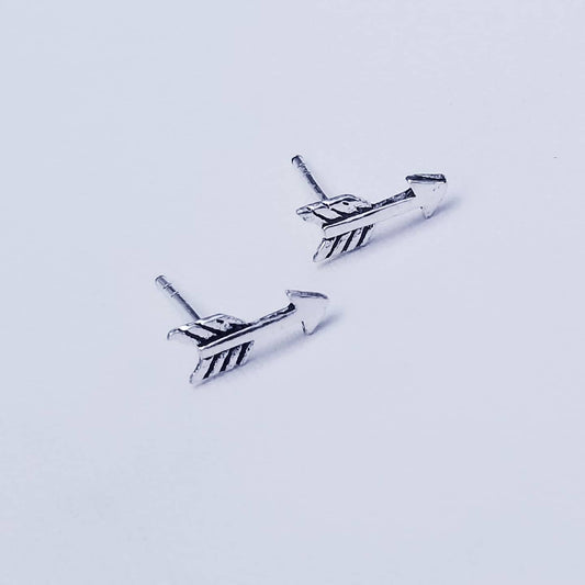Mini  Arrowhead Earrings