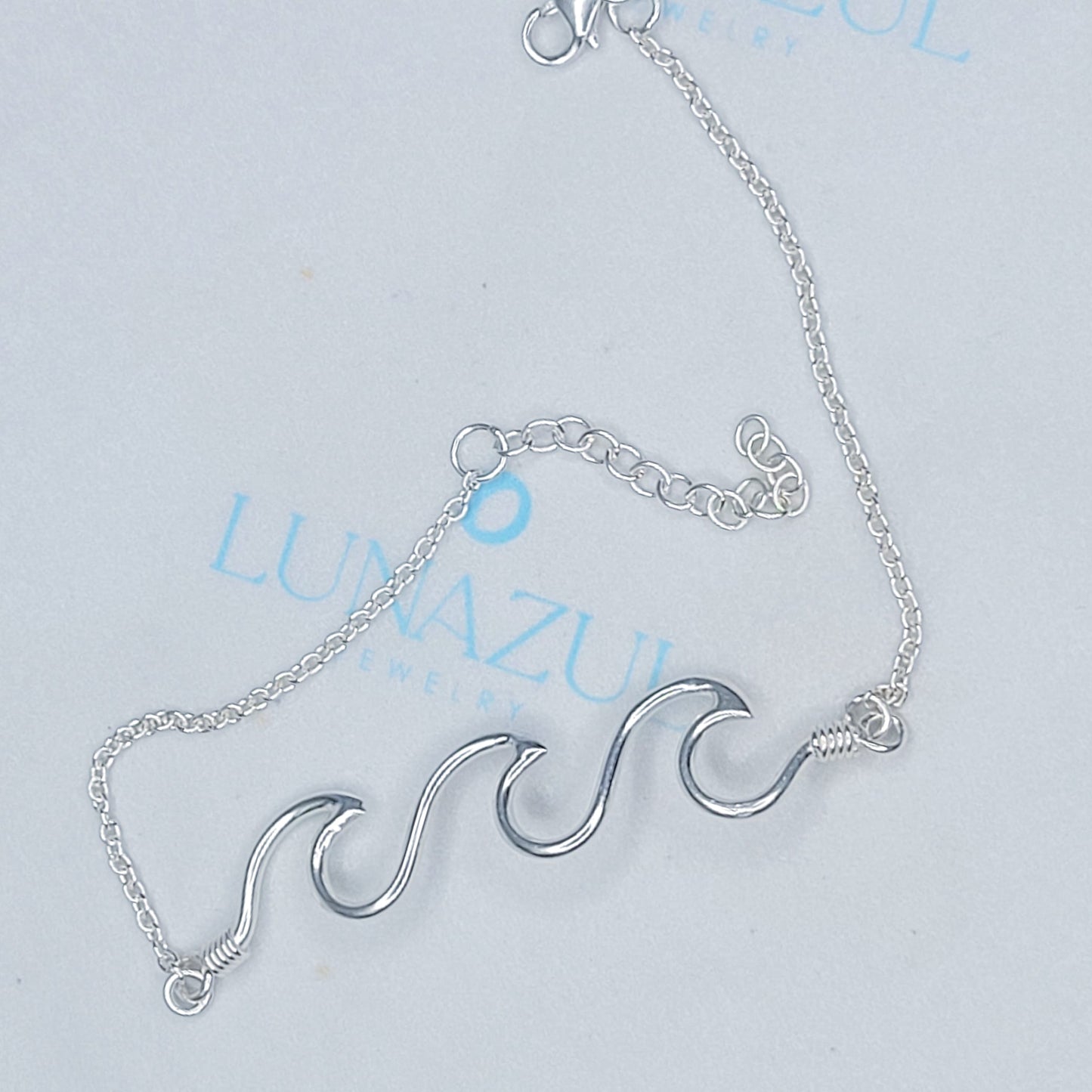 Sterling Silver Waves of life Bracelet