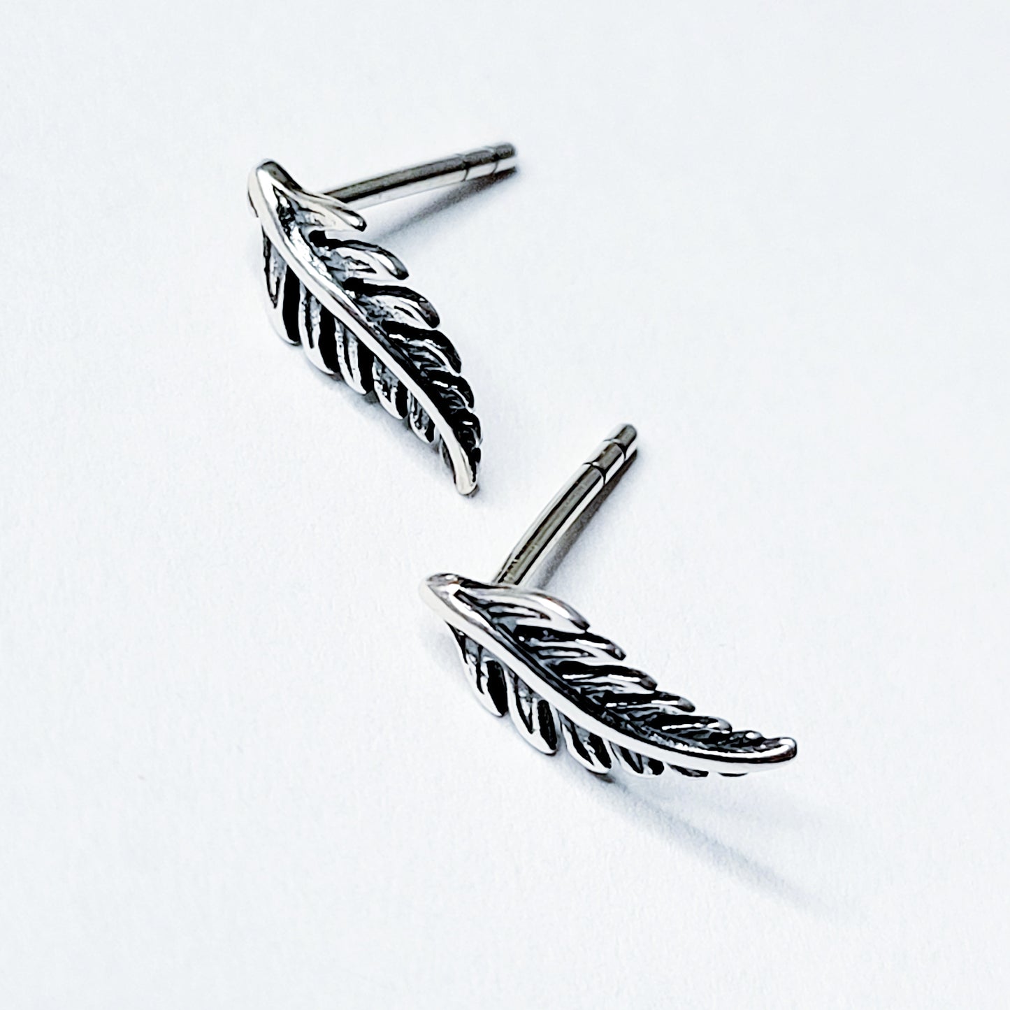 Sterling Silver Tiny Fern Leaves
