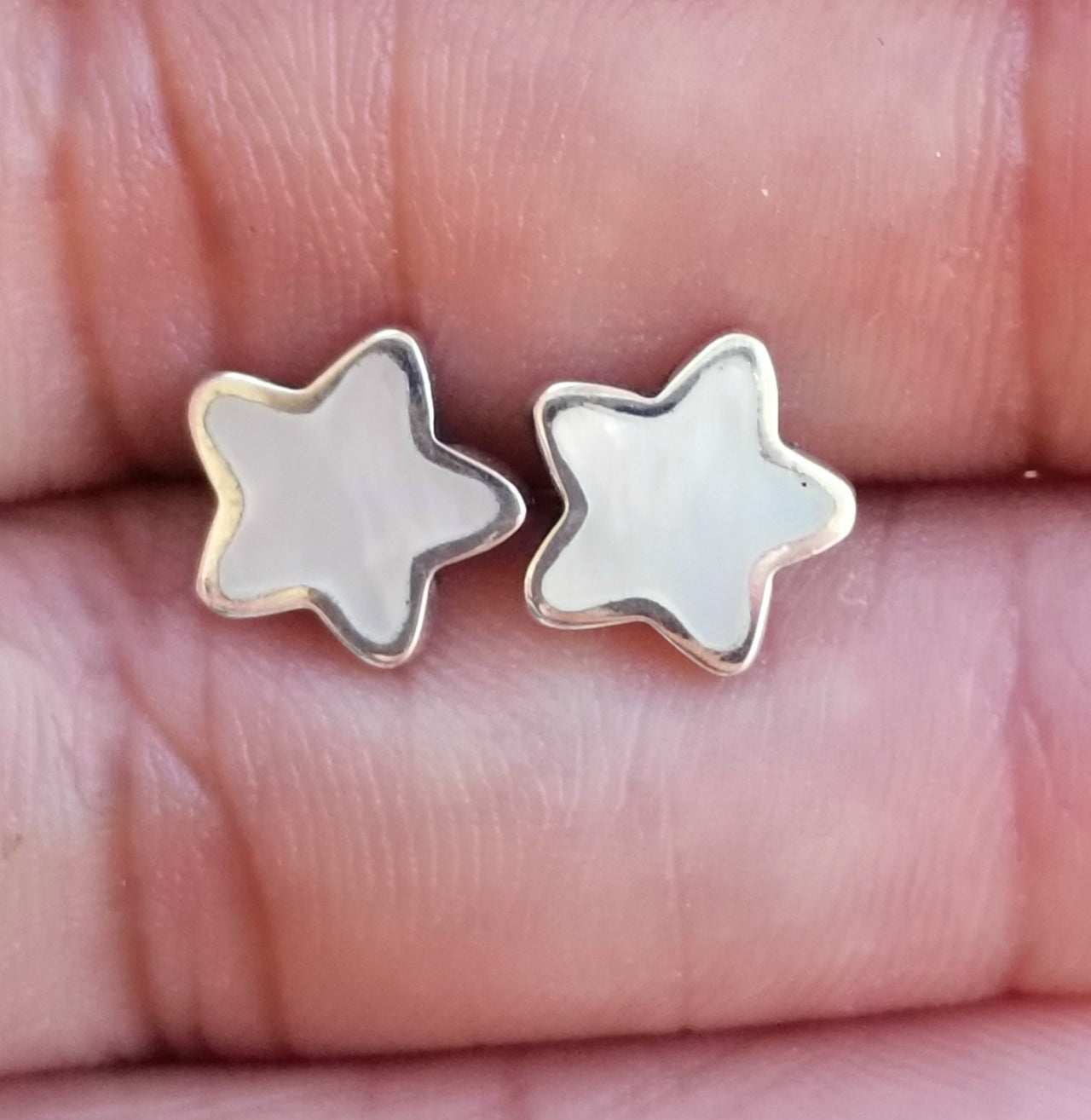Lady Star Mother Of Pearl Earrings