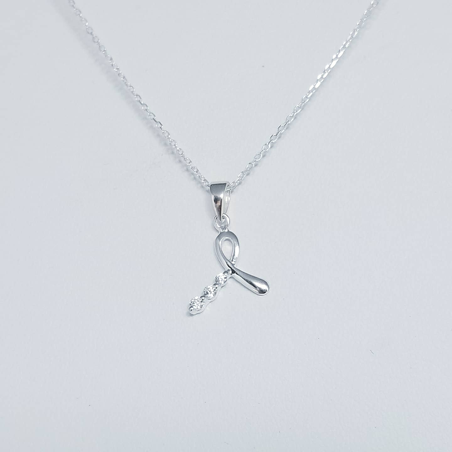 Ribbon Of Hope Necklace