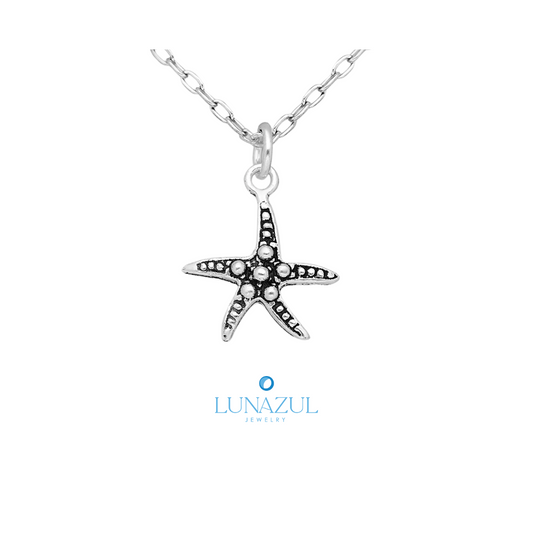 Sterling Silver  Starfish Luxe Earrings
