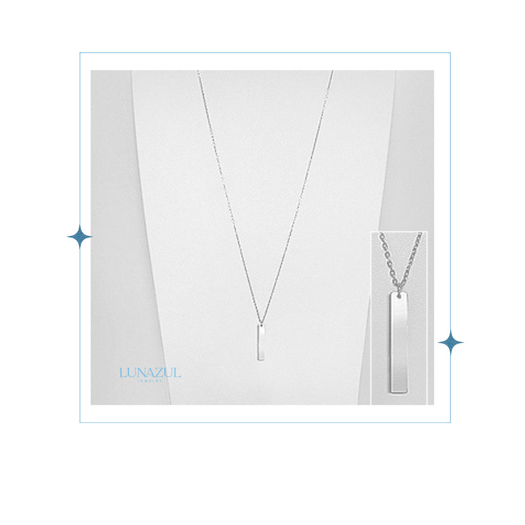 Sterling Silver Long Casual Necklace