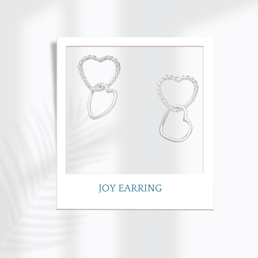 Sterling Silver Joy Earrings